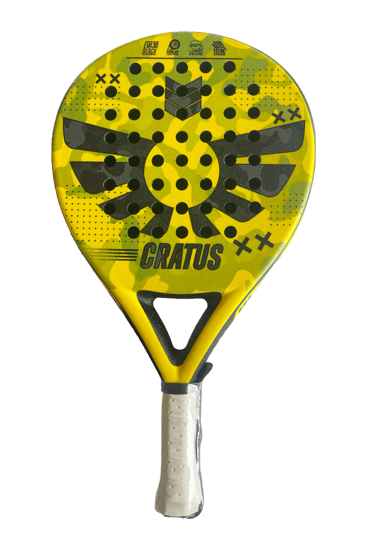 Pala Pádel Pro - Cratus Yellow Militar - EDICIÓN LIMITADA