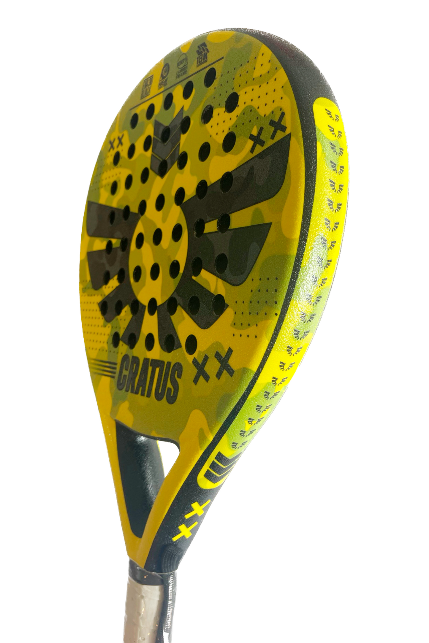 Pala Pádel Pro - Cratus Yellow Militar - EDICIÓN LIMITADA