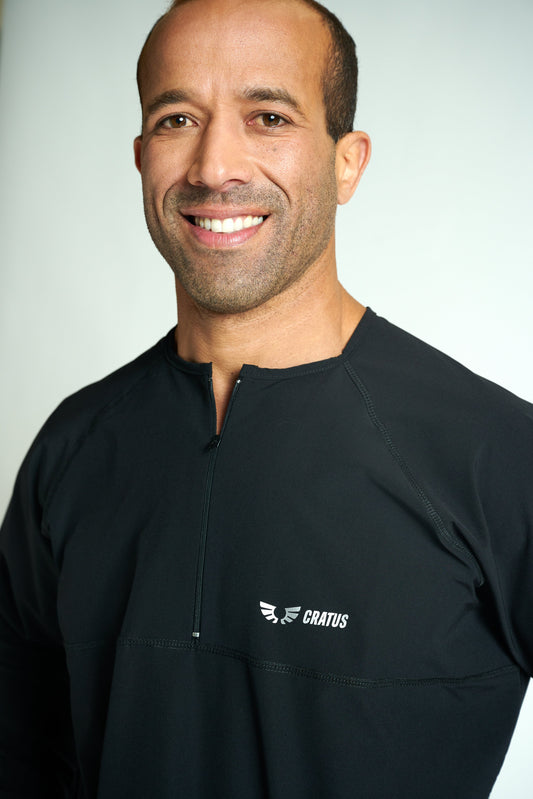 Corta Viento Deportivo EcoSport - Negro - Hombre