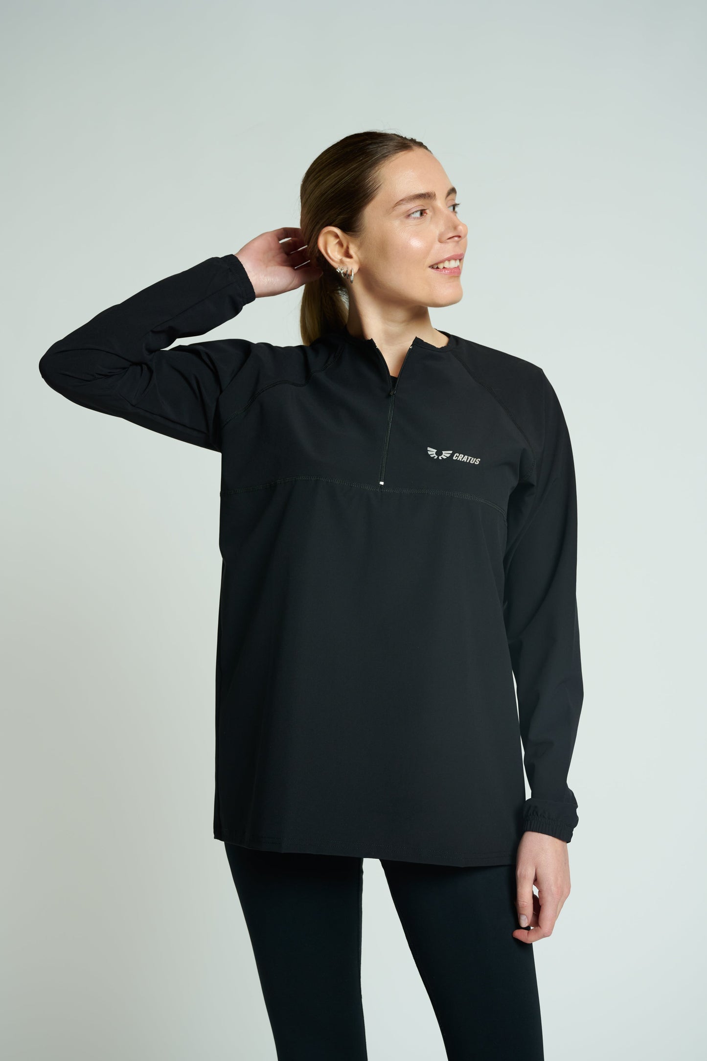 Corta Viento Deportivo EcoSport - Negro - Mujer