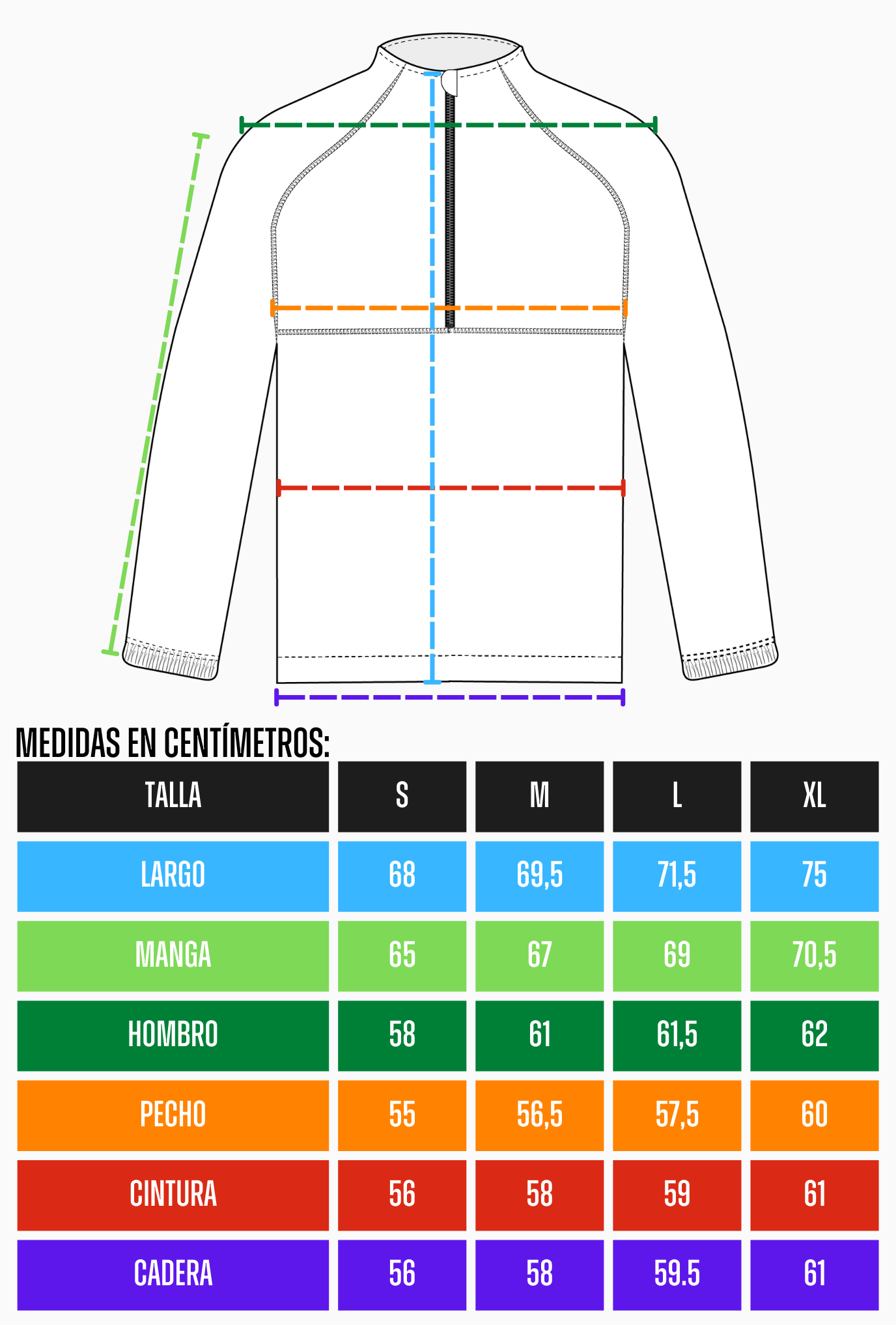 Corta Viento Deportivo EcoSport - Blanco- Hombre