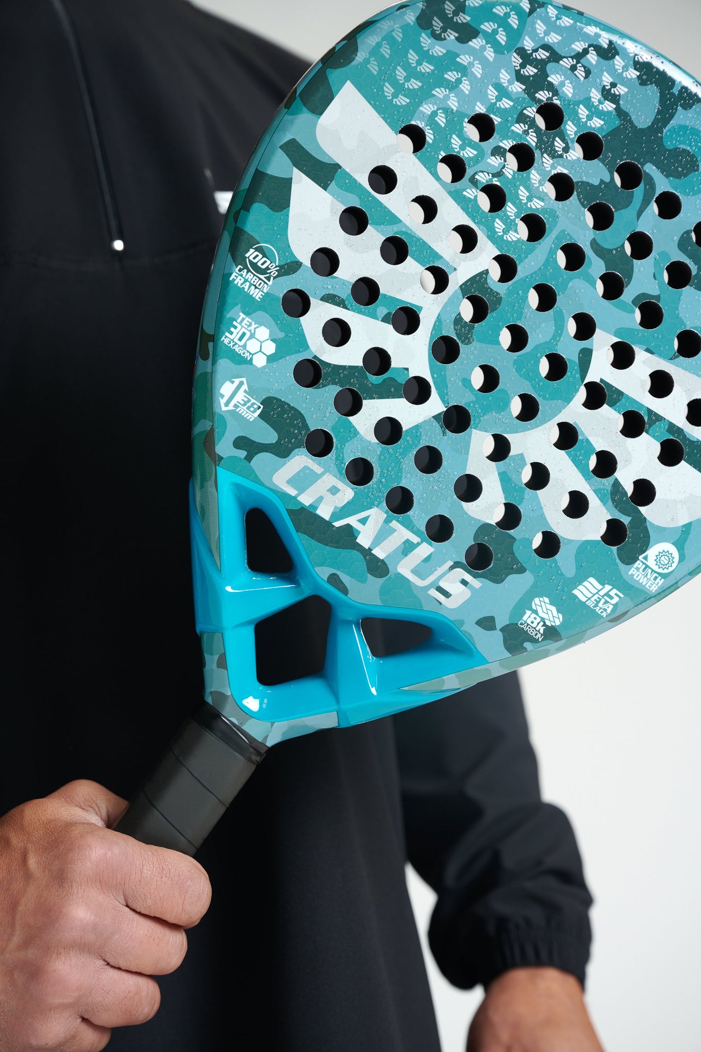 Pala Pádel Pro - Cratus Blue Militar