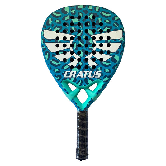 Pala Pádel Pro - Cratus Blue Print - CON DETALLE