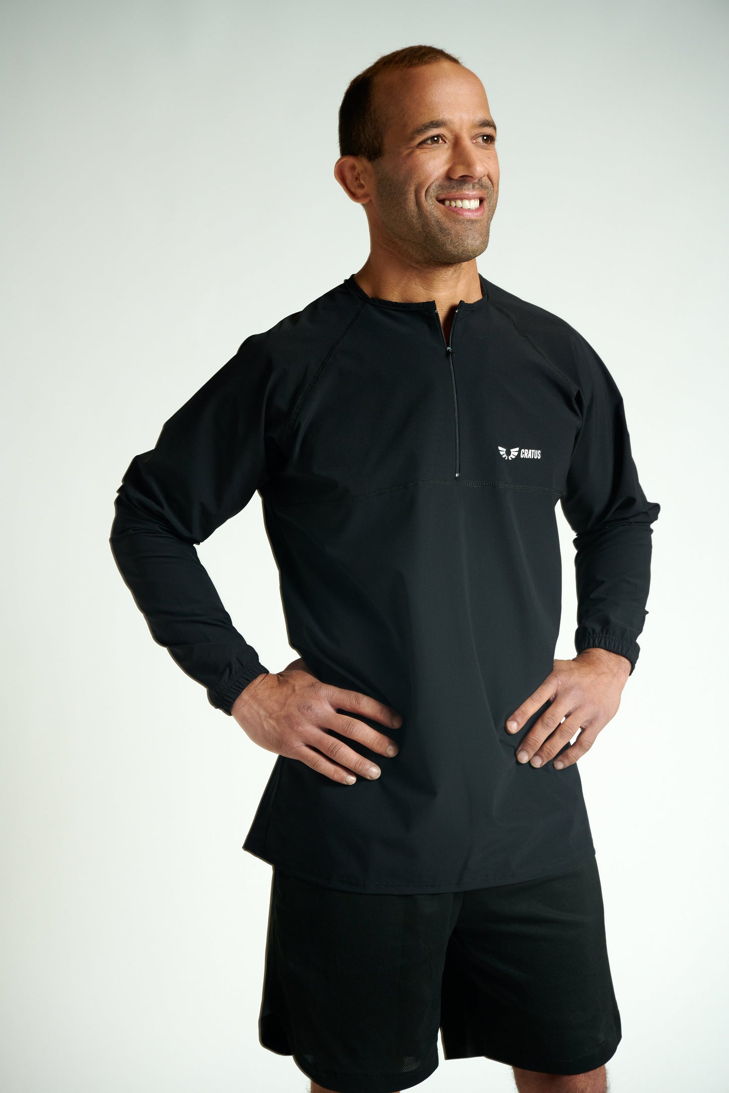 Corta Viento Deportivo EcoSport - Negro - Hombre